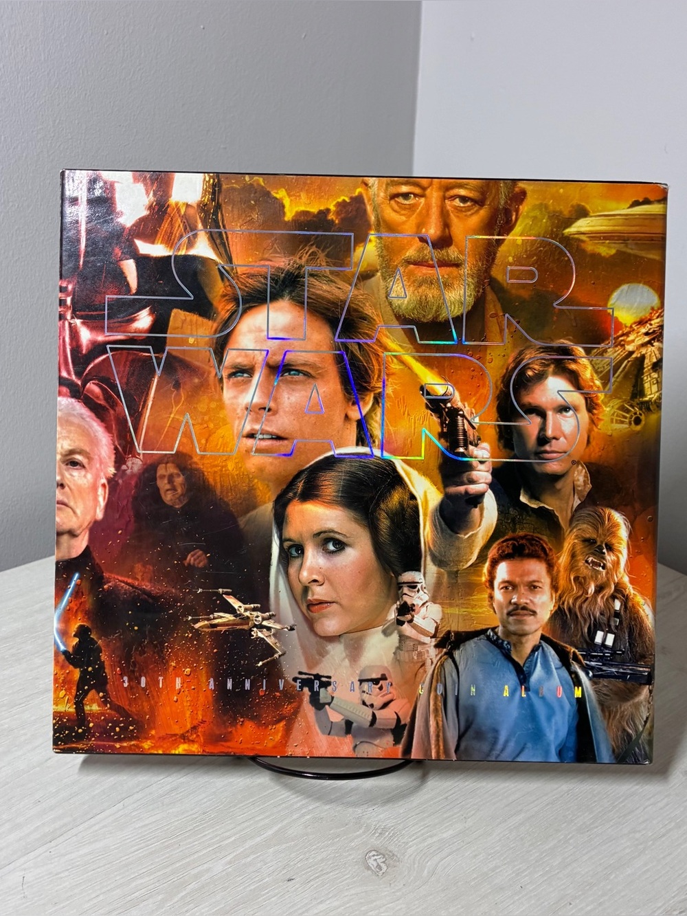 Star Wars 30th Anniversary Coin Album Hasbro 2007 Display Book Coins Vader Luke